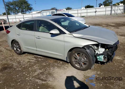 2018 Hyundai Elantra Sel from USA, damaged, VIN 5NPD84LFXJH311425